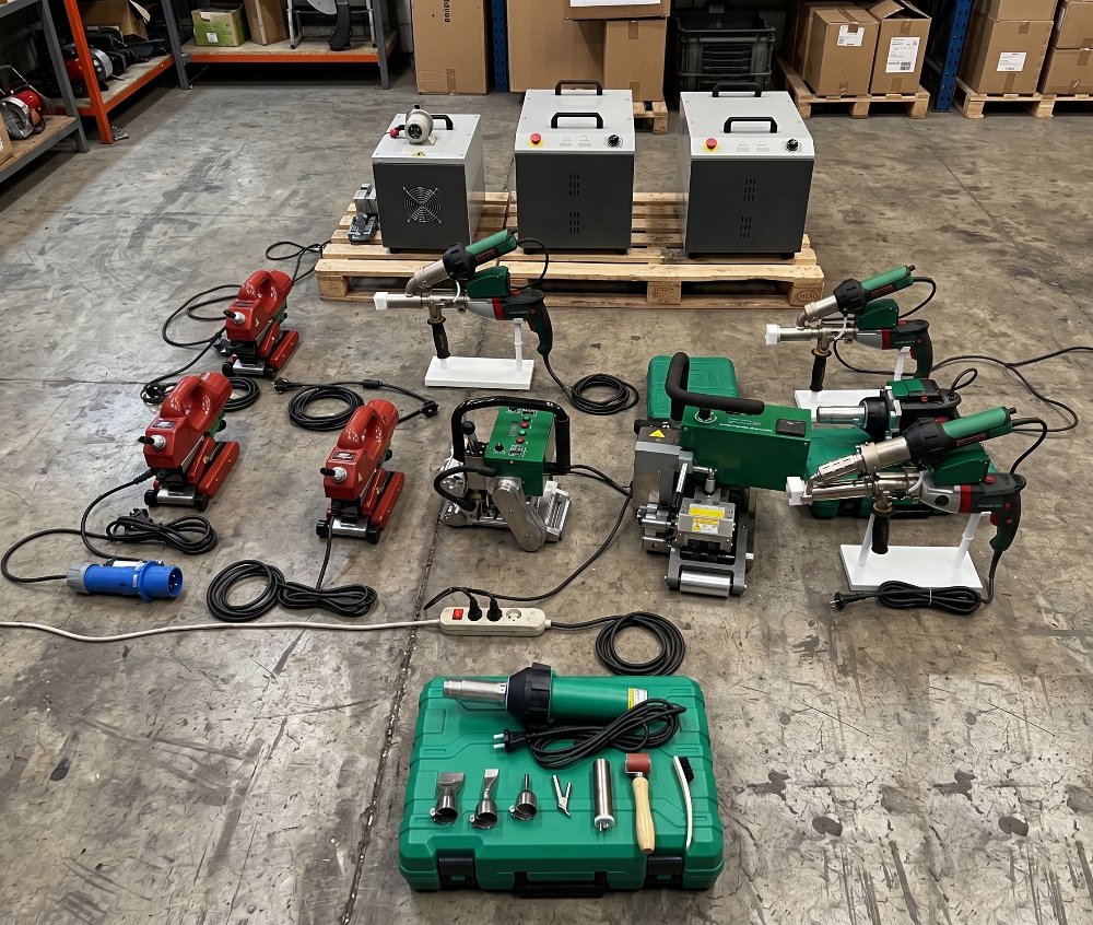 Equipos de soldadura de geomembrana SUDA